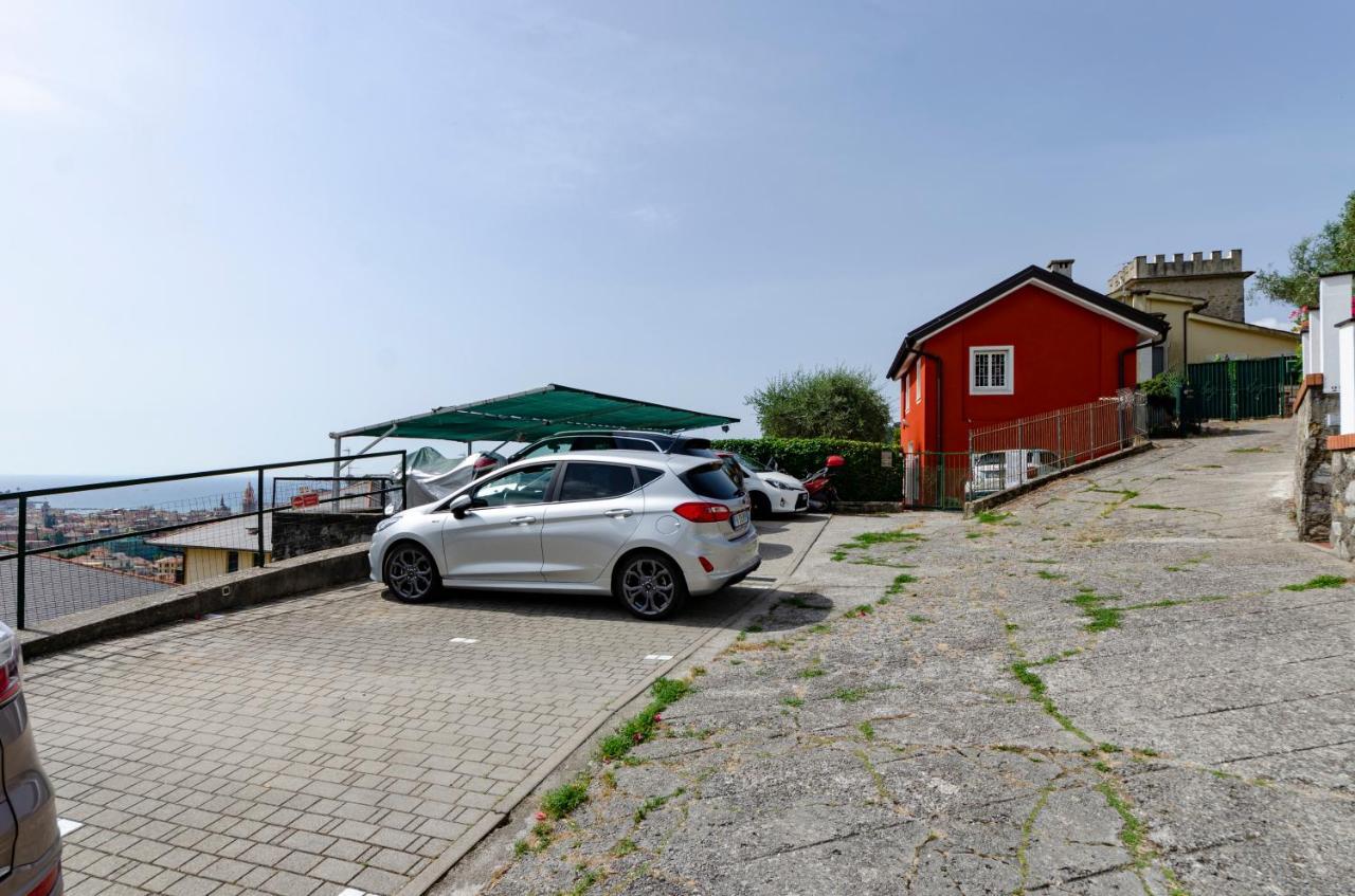 Joivy Inviting Flat With Garden And Sea View In Rapallo Exterior foto